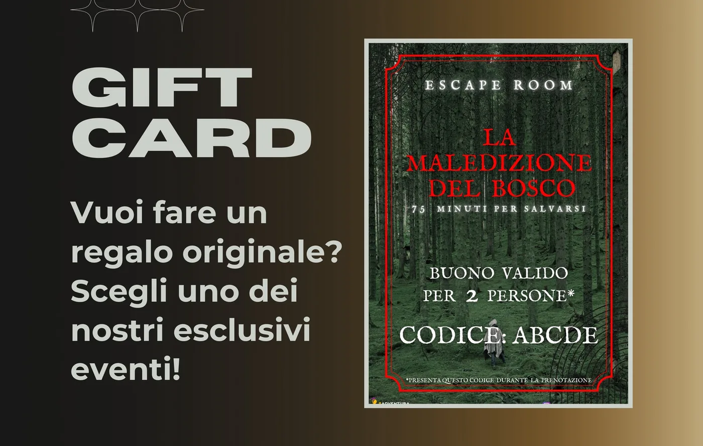 Gruppo di giocatori durante un evento Adventura Escape Room
