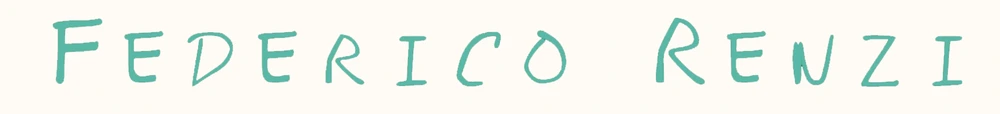 Logo Federico Renzi Fragrances