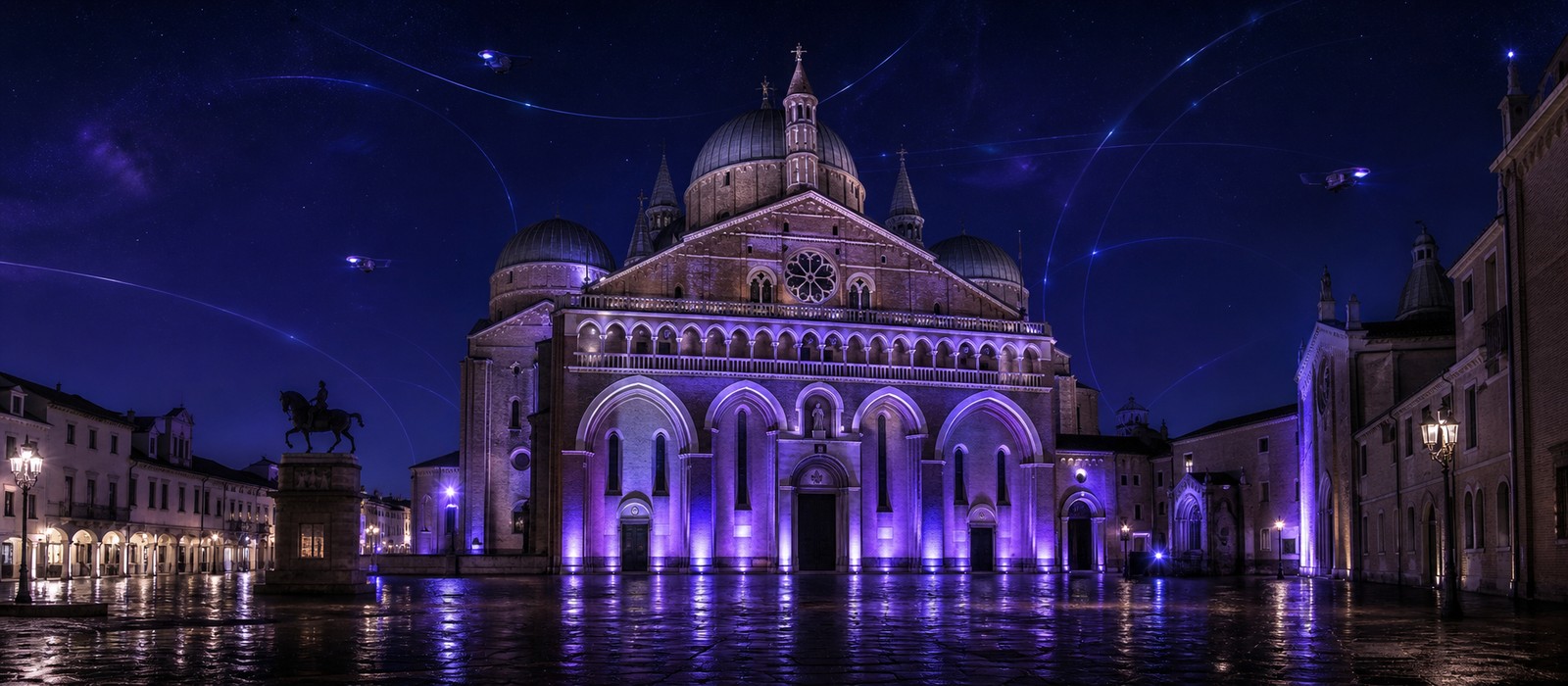 Basilica di Sant'Antonio, Padova, in stile futuristico