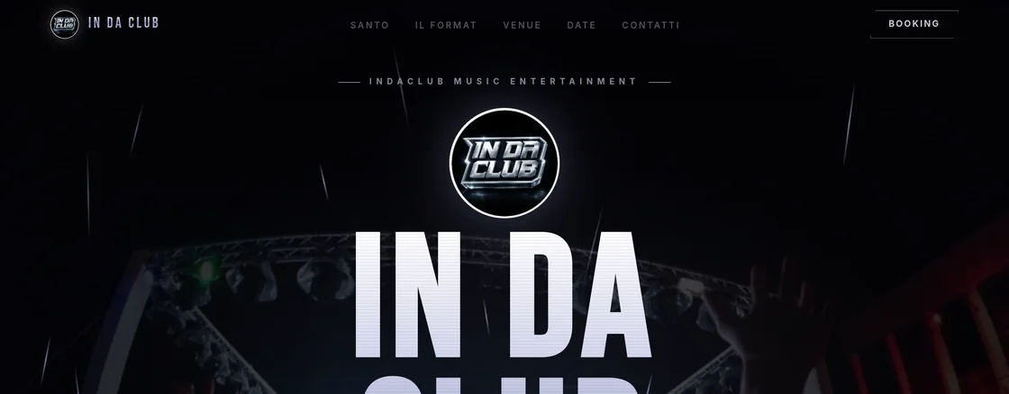 In Da Club — sito web