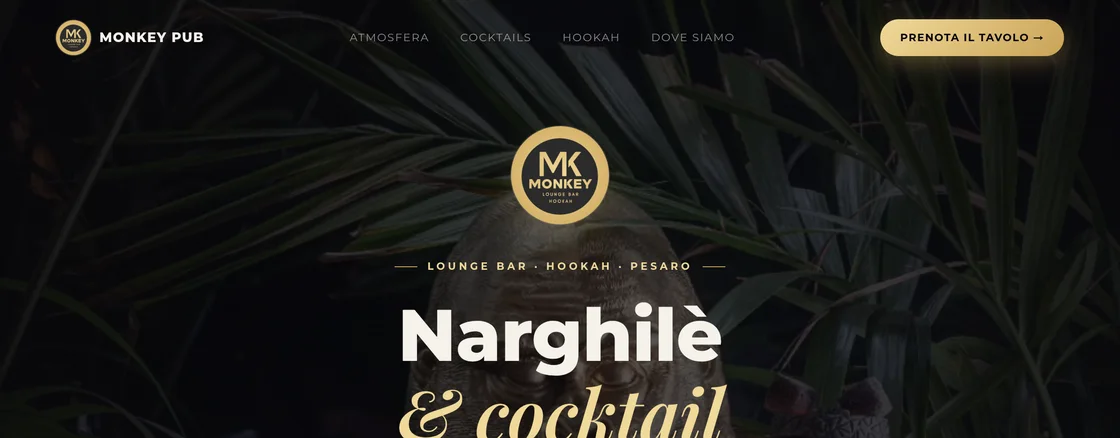 Monkey Pub — sito web
