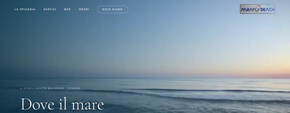 Parafly Beach — sito web